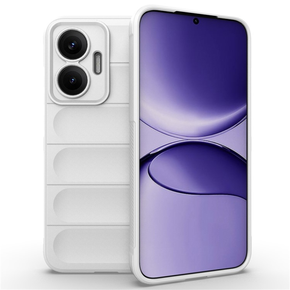 Rugg odolný gelový obal na Xiaomi Poco F7 5G - bílý