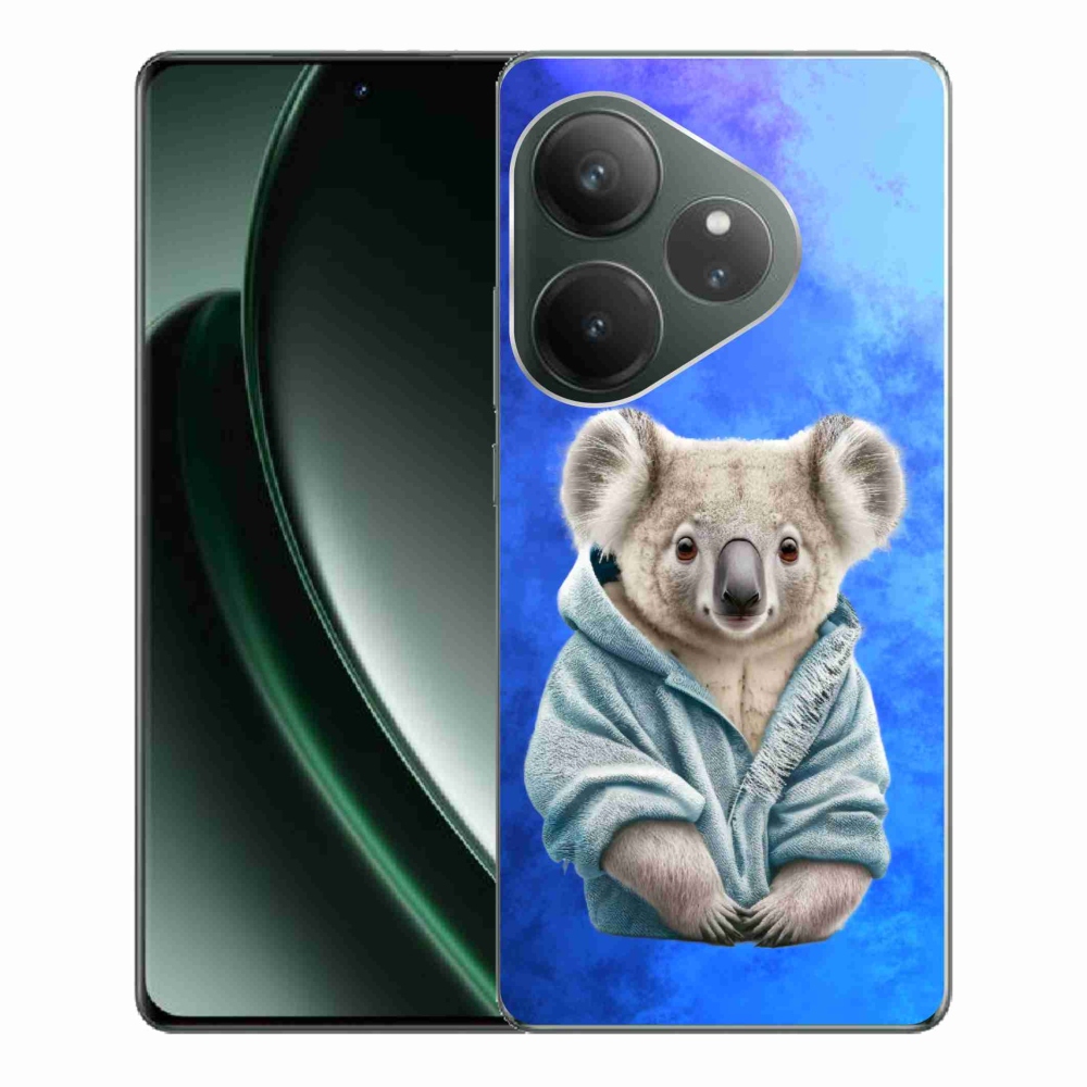 Gelový kryt mmCase na Realme GT 6 5G/GT 6T 5G - koala ve svetru