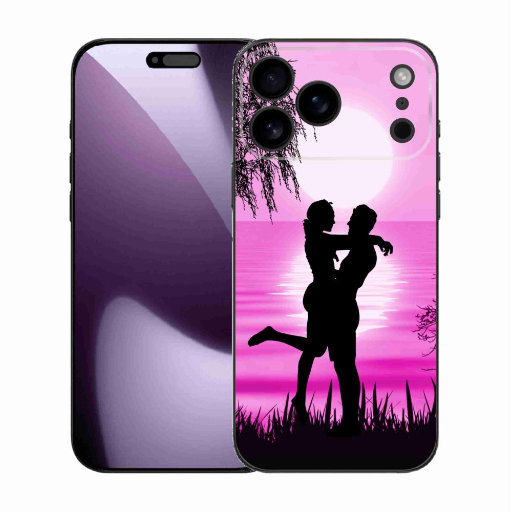 Gelový kryt mmCase na iPhone 17 Pro Max - západ slunce