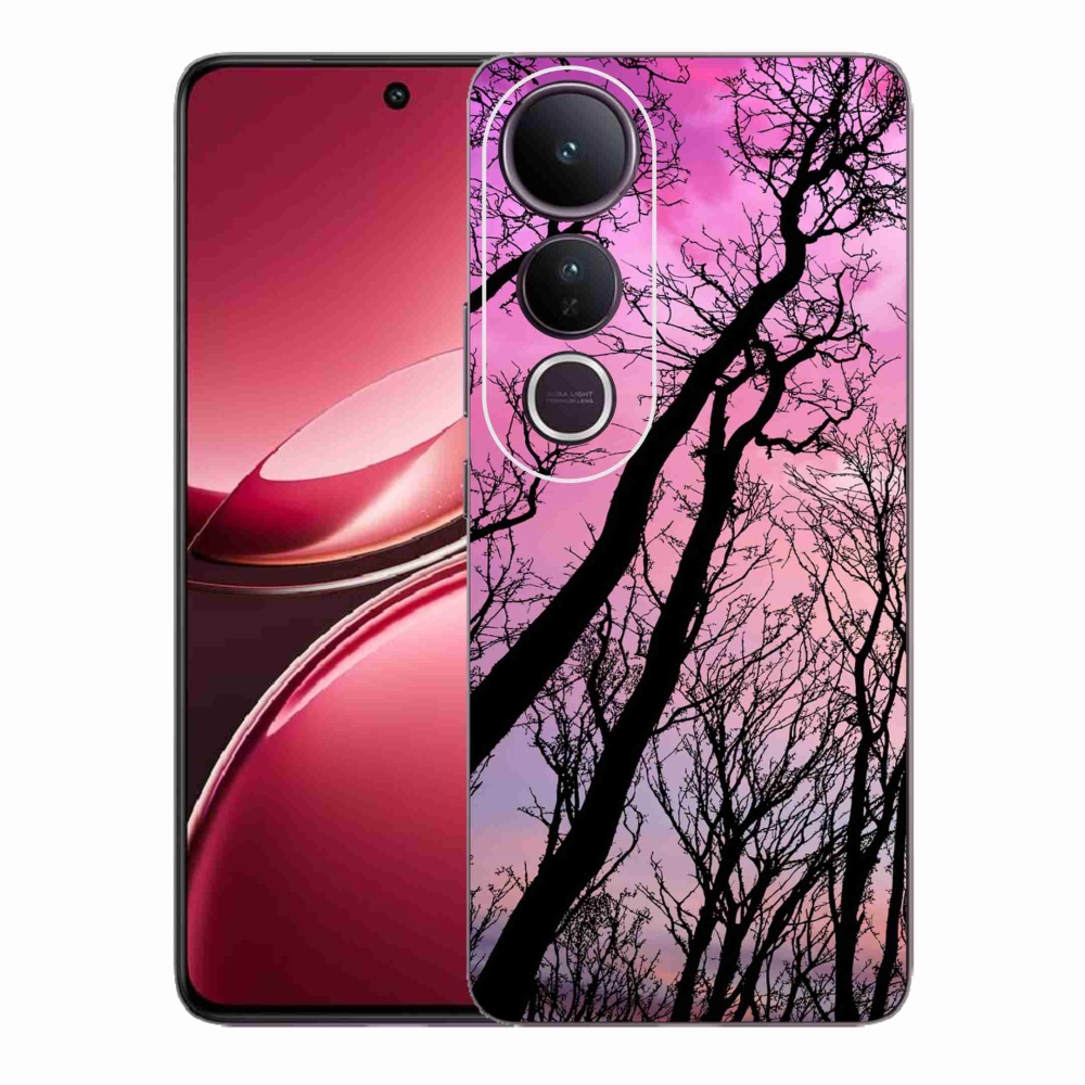 Gelový kryt mmCase na Vivo V50 Lite 4G/5G - opadané stromy