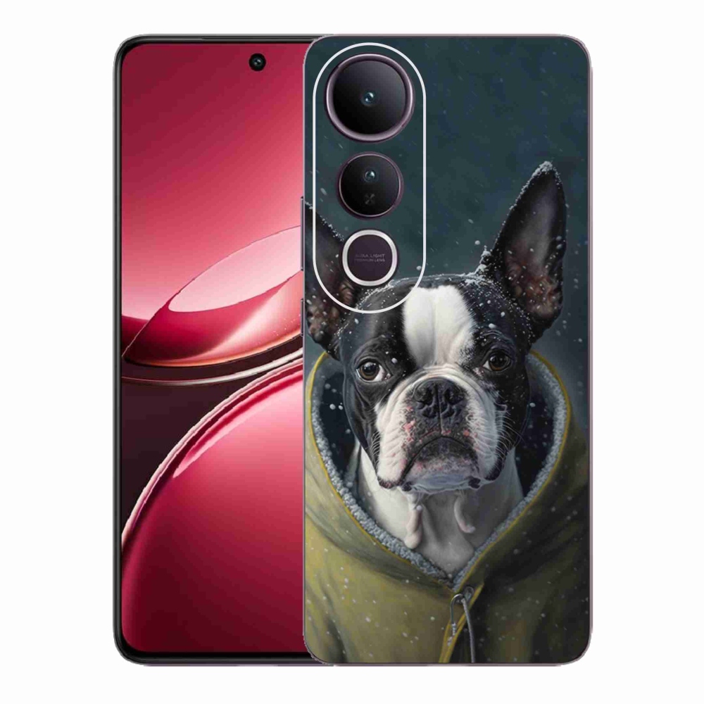 Gelový kryt mmCase na Vivo V50 Lite 4G/5G - buldoček