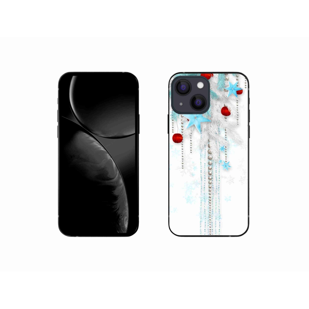 Gelový kryt mmCase na iPhone 13 mini 5.4 - vánoční ozdoby