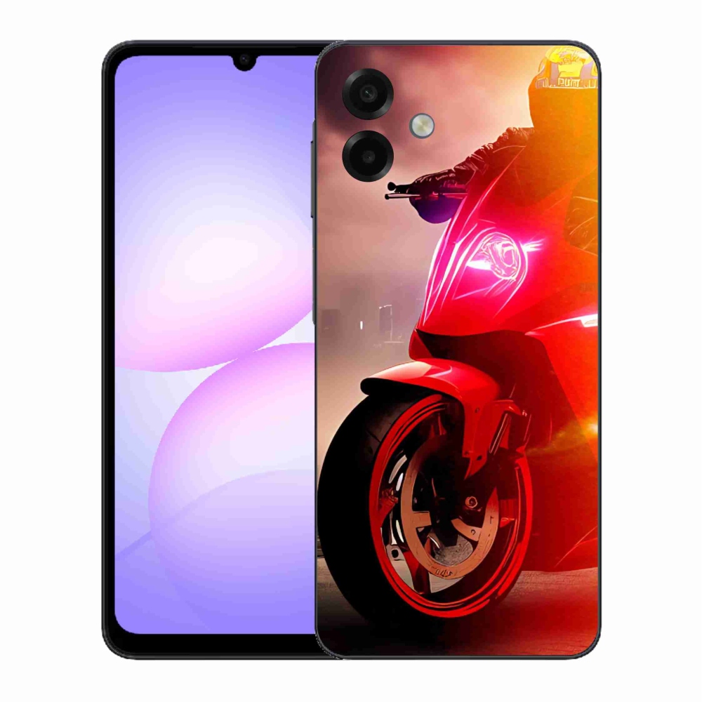 Gelový kryt mmCase na Samsung Galaxy A07 4G - motorka