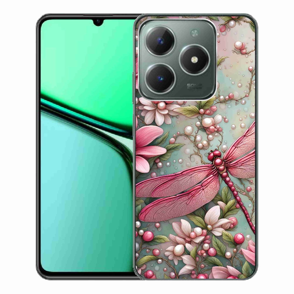 Gelový kryt mmCase na Realme C61 - vážka