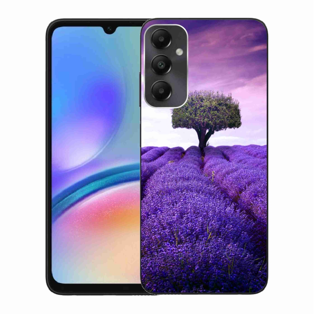 Gelový kryt mmCase na Samsung Galaxy A05s - levandulová louka