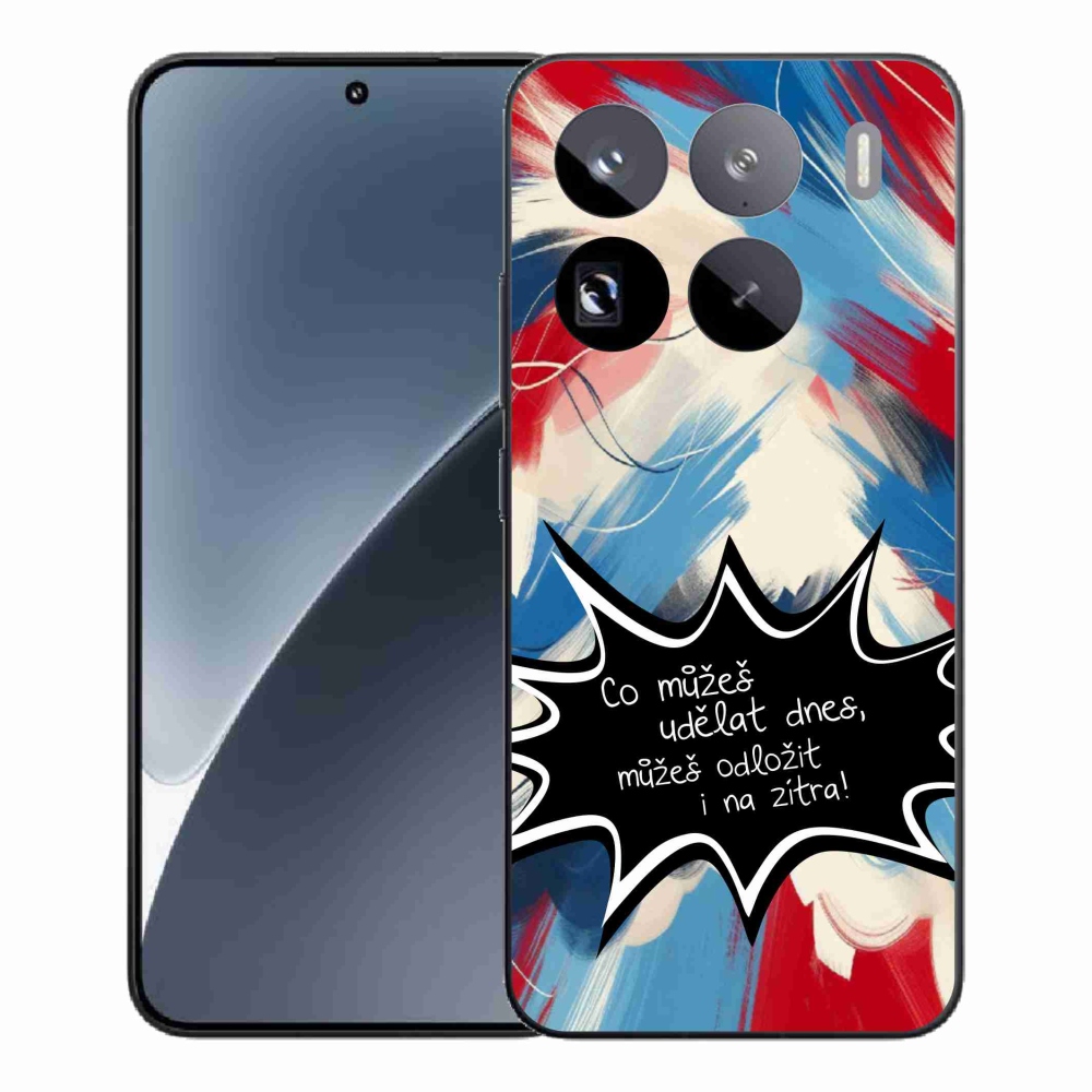Gelový kryt mmCase na Xiaomi 15 Pro - vtipný text 9 černé pozadí