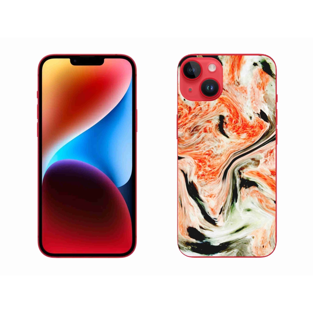 Gelový kryt mmCase na iPhone 14 Plus - abstrakt 25