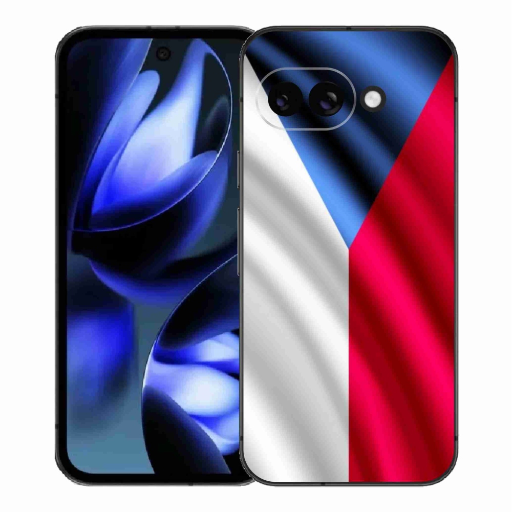 Gelový kryt mmCase na Google Pixel 9a - česká vlajka