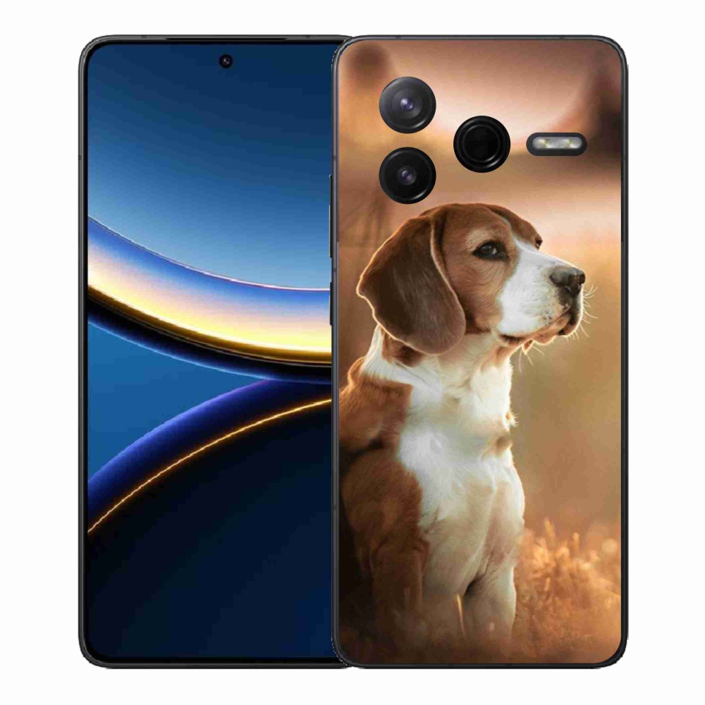Gelový kryt mmCase na Xiaomi Poco F7 Pro - bígl