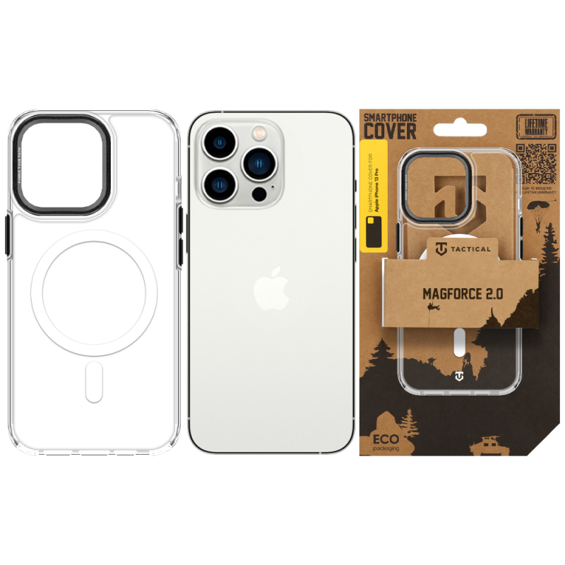 Tactical MagForce 2.0 Kryt pro Apple iPhone 13 Pro Black