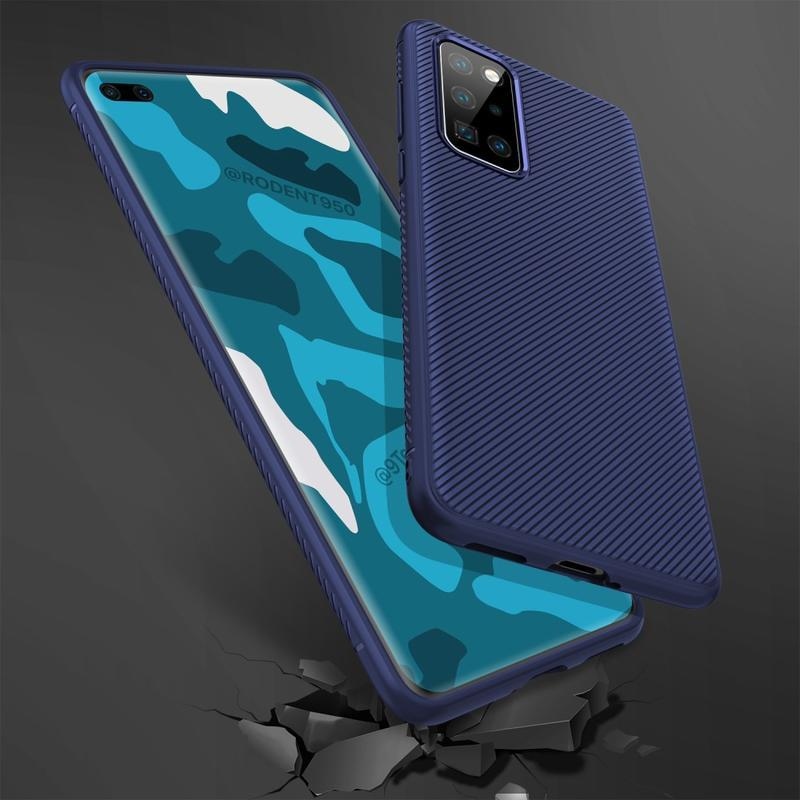 Jazz gelový obal na mobil Huawei P40 Pro - modrý