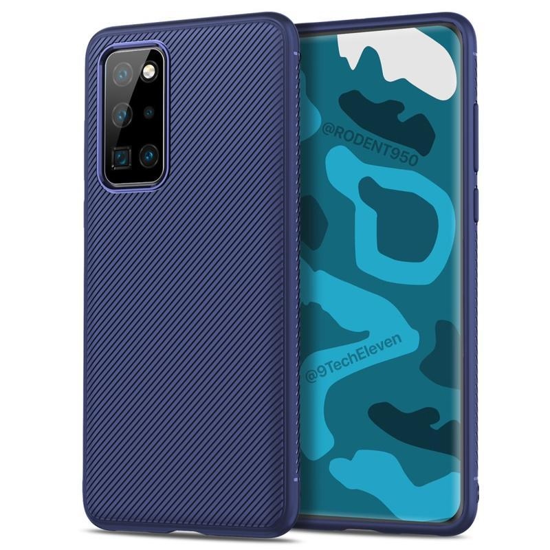 Jazz gelový obal na mobil Huawei P40 Pro - modrý