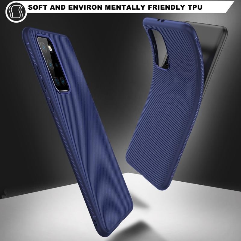Jazz gelový obal na mobil Huawei P40 Pro - modrý