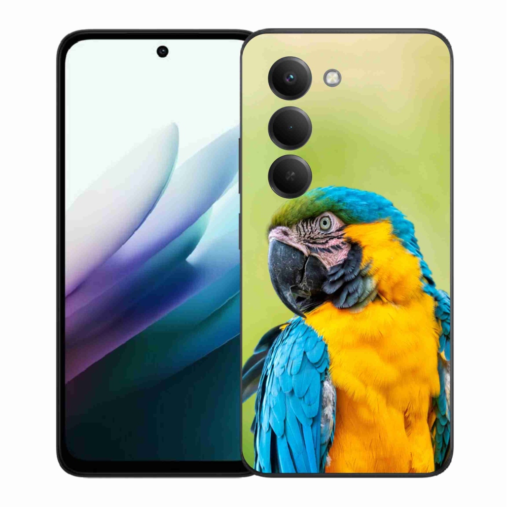 Gelový kryt mmCase na Xiaomi Redmi 15 4G/5G (171mm) - papoušek ara 2