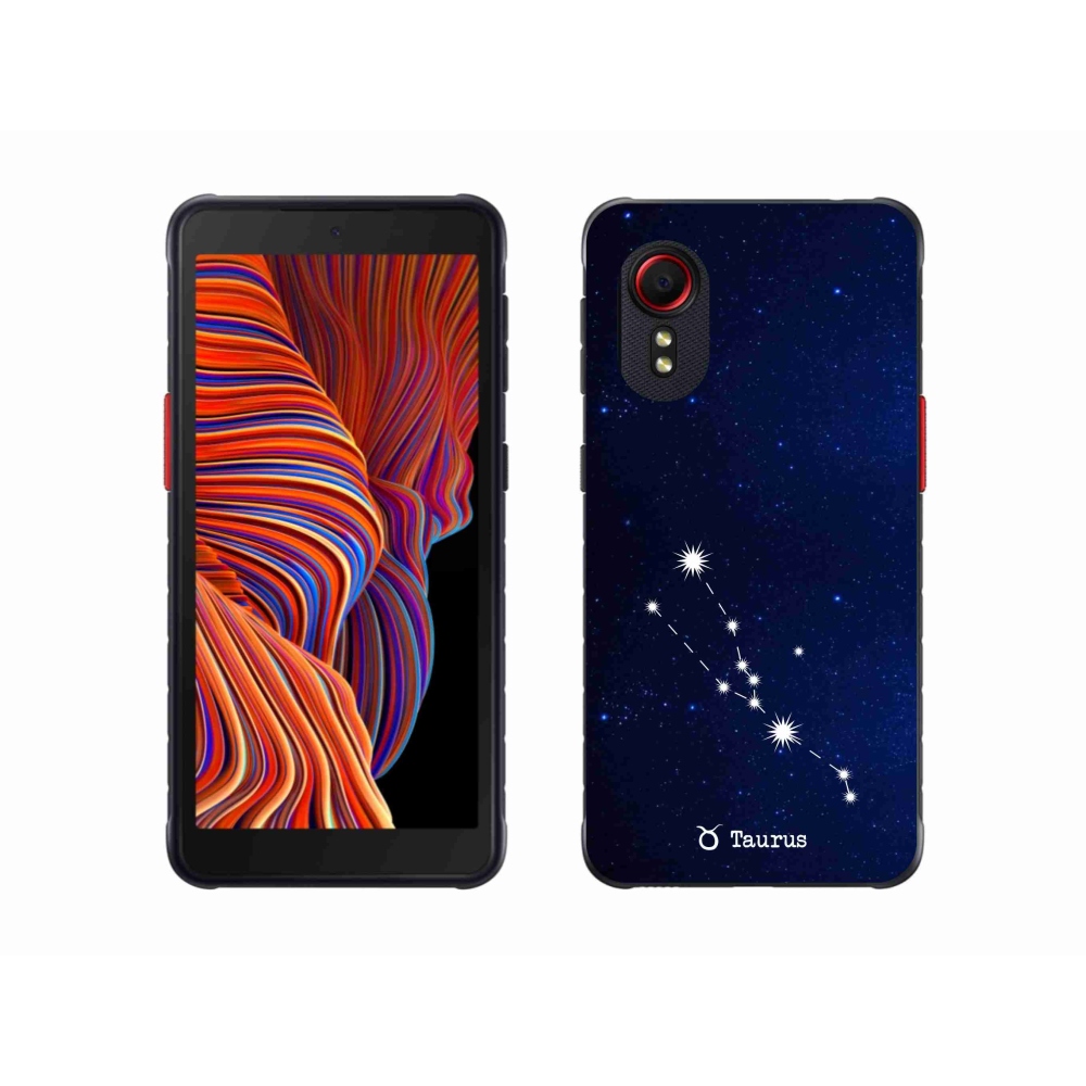 Gelový kryt mmCase na Samsung Galaxy Xcover 5 - souhvězdí Býka