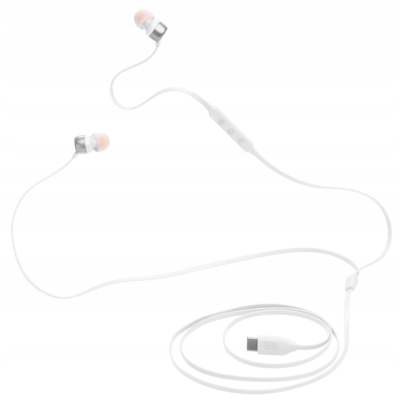 JBL Tune 310C In-Ear USB-C Headphones White