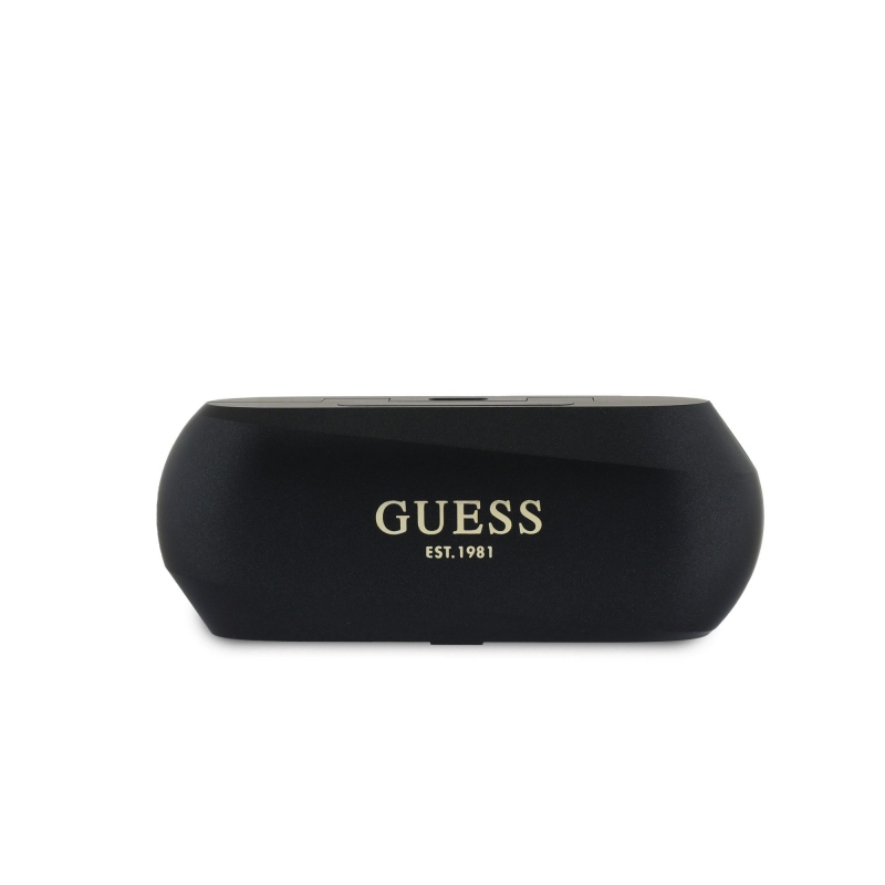 Guess Elongated Metallic ENC TWS Bezdrátová Sluchátka Black