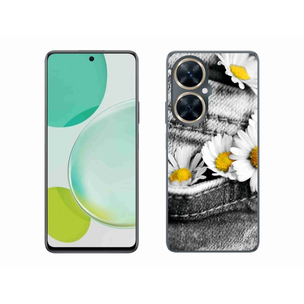 Gelový obal mmCase na Huawei Nova 11i - kopretiny