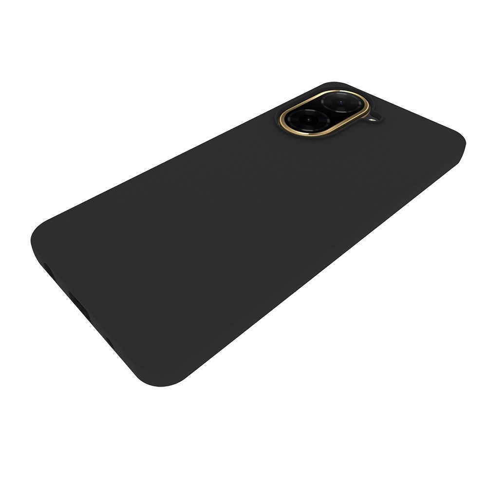 Matný gelový obal na Xiaomi Redmi A5 (171.7x77.8x8.3mm) - černý