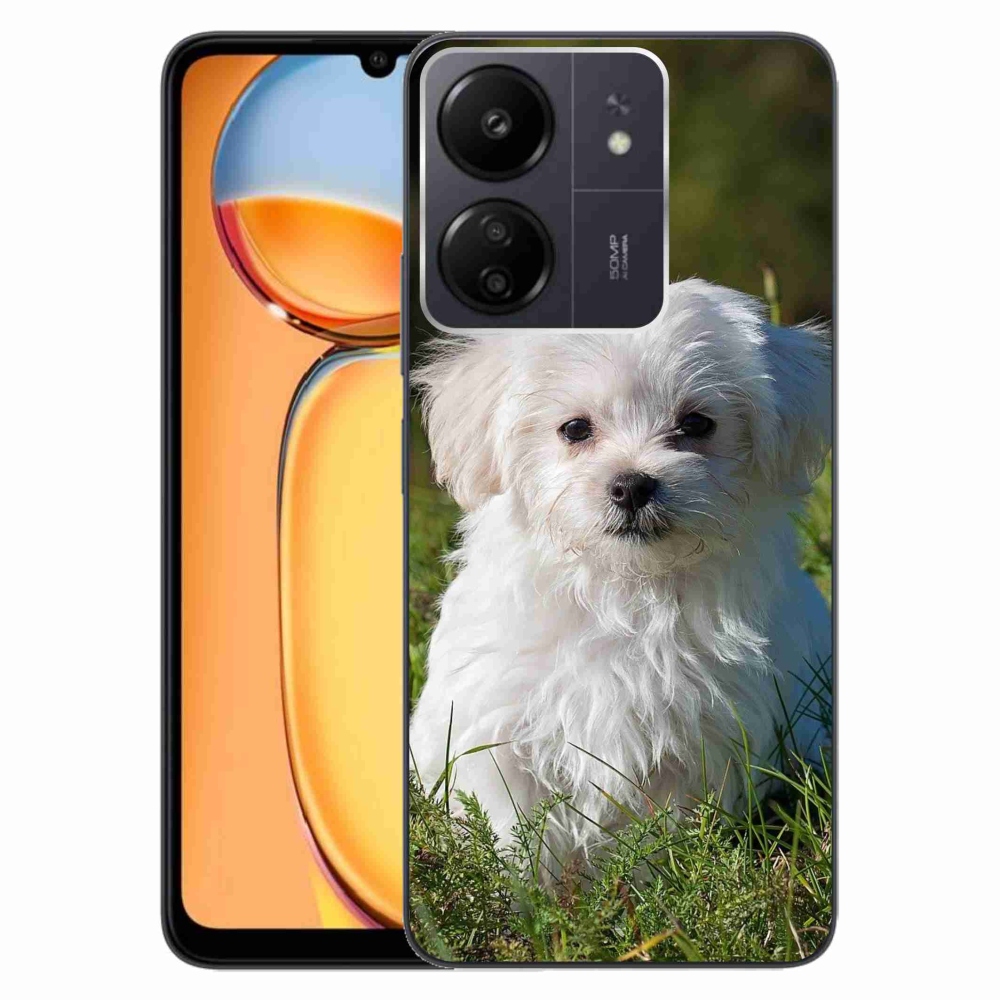 Gelový obal mmCase na Xiaomi Poco C65/Redmi 13C - bišonek