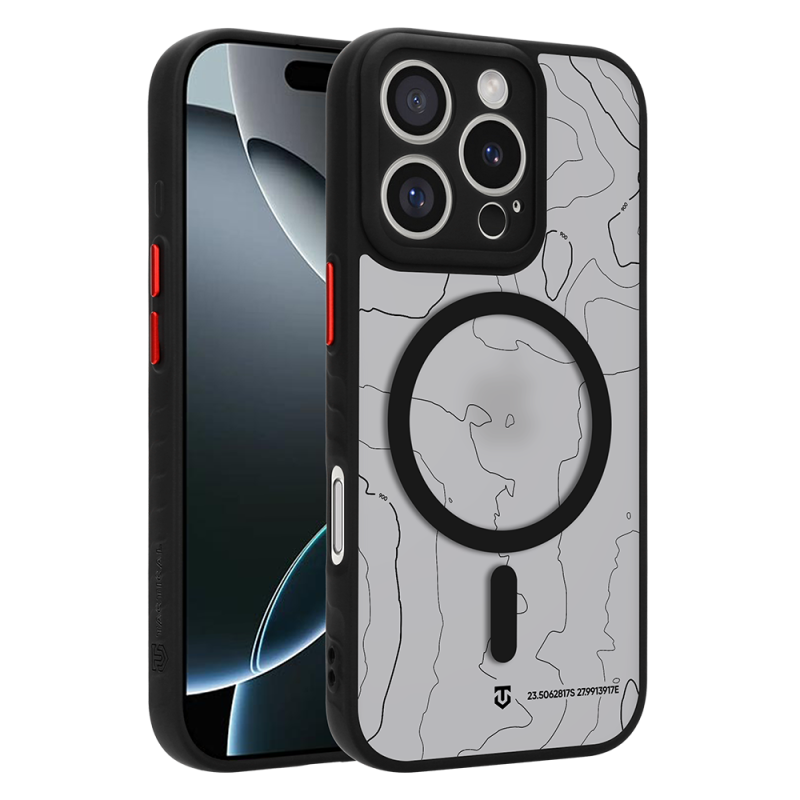 Tactical MagForce Warthog Kryt pro Apple iPhone 16 Pro Asphalt