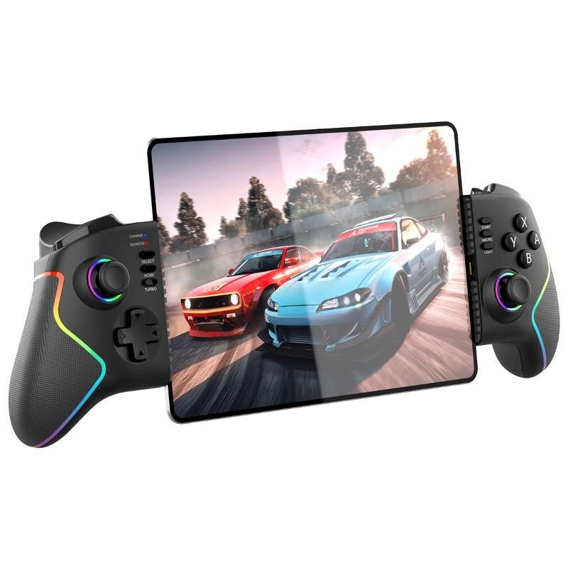 iPega 9122 Wireless Stretching RGB Gamepad pro Android/iOS/PS3/PS4/PC Black