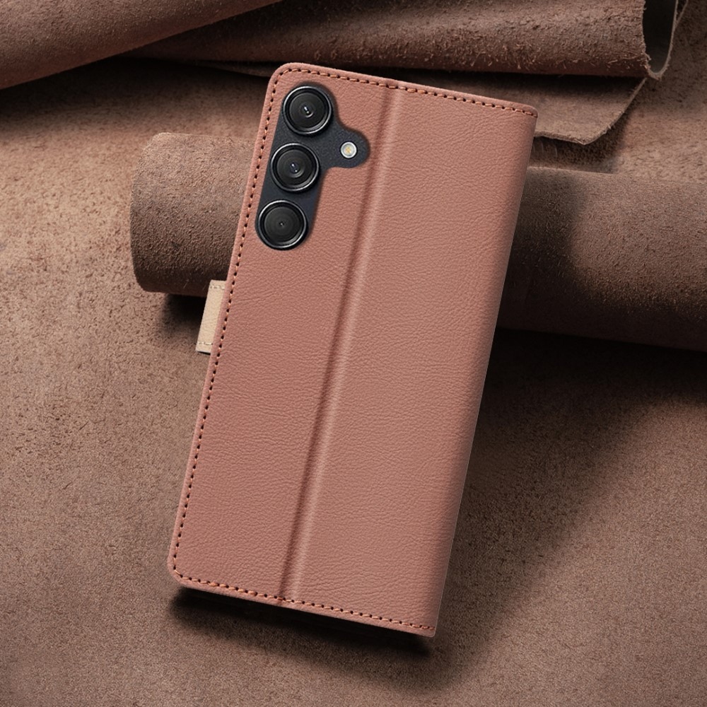 BNF DUO knížkové pouzdro na Samsung Galaxy A36 5G - hnědé