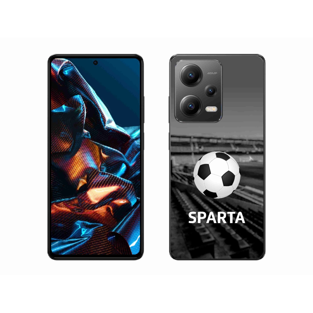 Gelový kryt mmCase na Xiaomi Redmi Note 12 Pro 5G - sparta 2