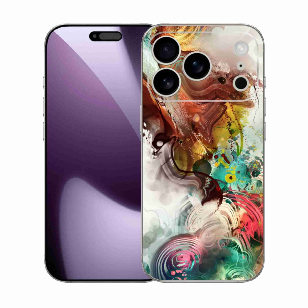 Gelový kryt mmCase na iPhone 17 Pro - abstrakt 1
