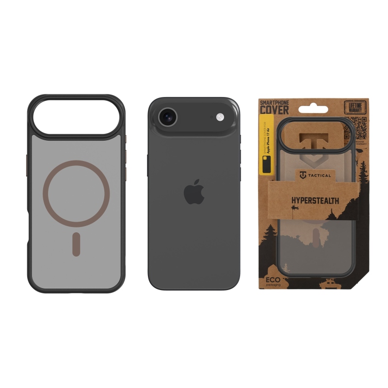 Tactical MagForce Hyperstealth 2.0 Kryt pro iPhone Air Black/Moucha Moose