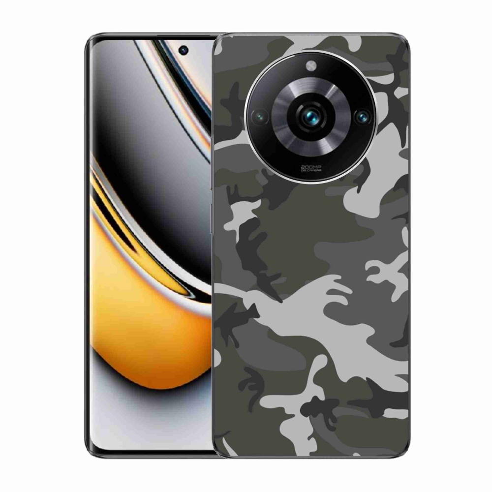 Gelový kryt mmCase na Realme 11 Pro/11 Pro+ - maskáčový vzor