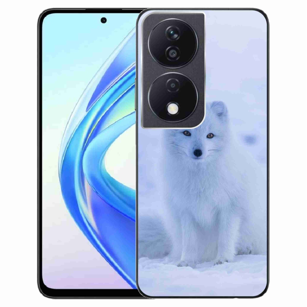 Gelový kryt mmCase na Honor X7b/Honor 90 Smart - polární liška