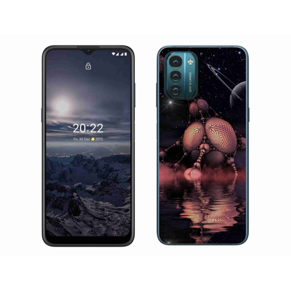 Gelový kryt mmCase na Nokia G11/G21 - abstraktní motiv 19