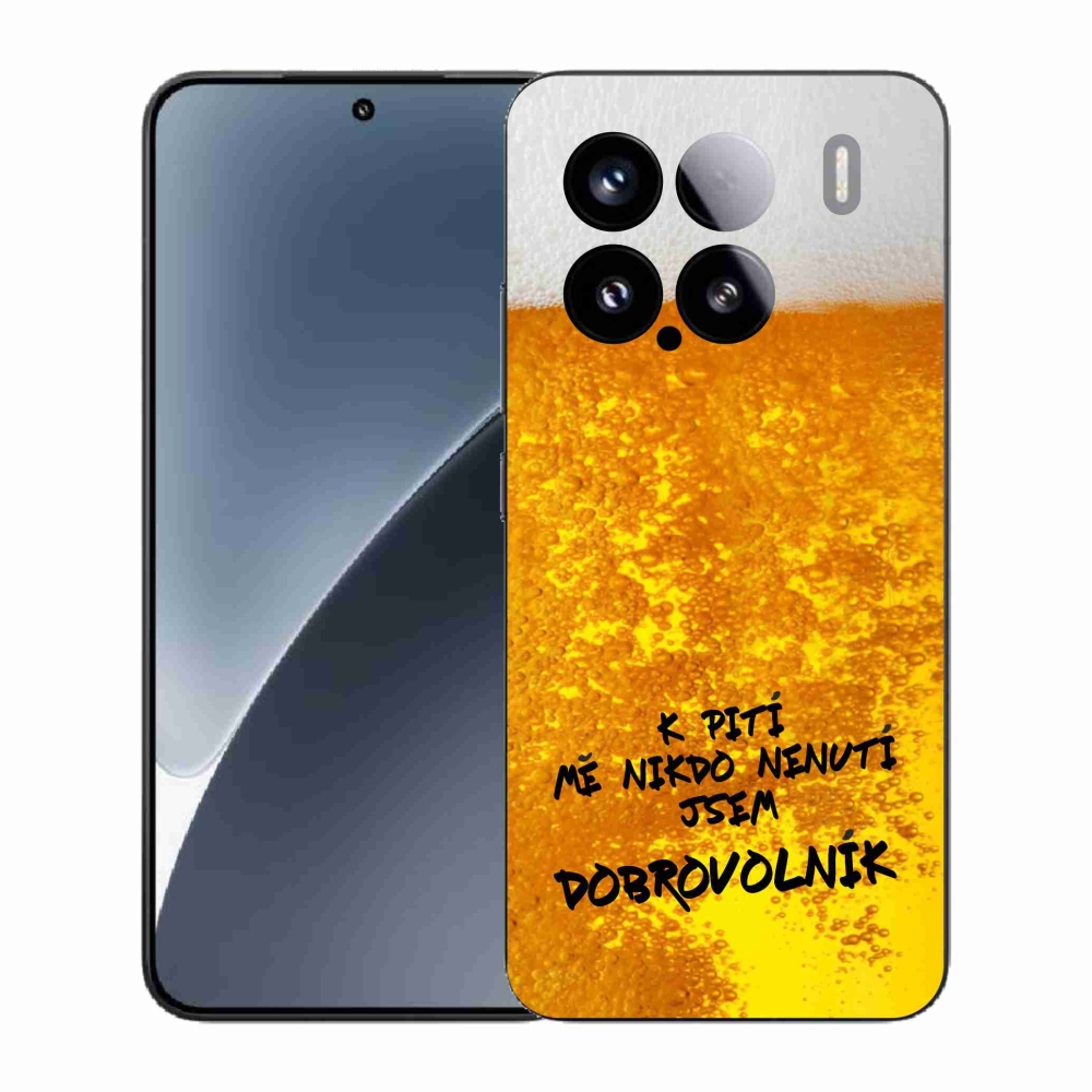 Gelový kryt mmCase na Xiaomi 15 - pivní motiv 4