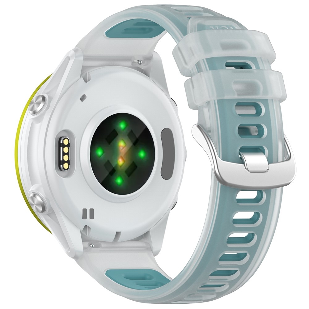 Jelly silikonový řemínek na Garmin Forerunner 570 42mm - modrý