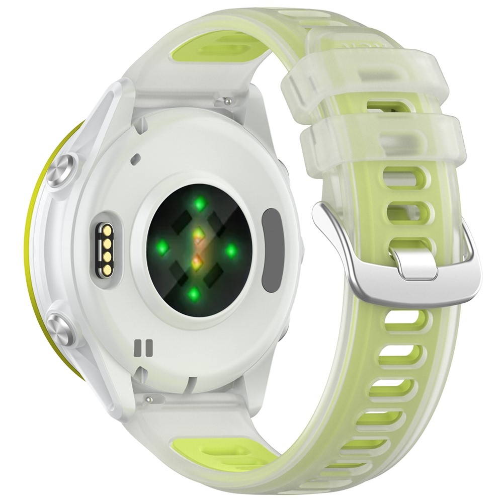 Jelly silikonový řemínek na Garmin Forerunner 570 42mm - zelený