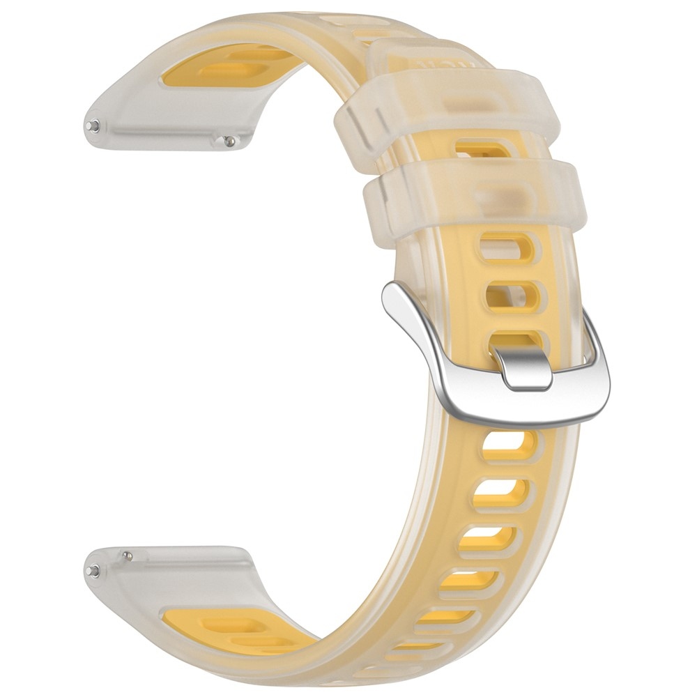 Jelly silikonový řemínek na Garmin Forerunner 570 47mm/970/265 - žlutý