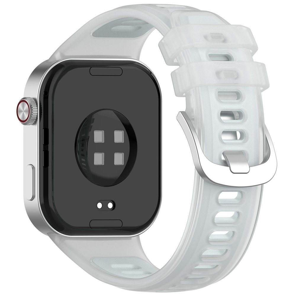 Jelly silikonový řemínek na Xiaomi Smart Band 10 Pro/9 Pro/8 Pro/Redmi Watch 6/5/4 - bílý