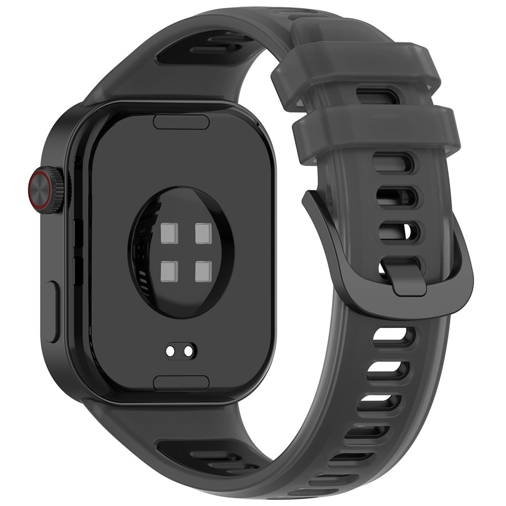 Jelly silikonový řemínek na Xiaomi Smart Band 10 Pro/9 Pro/8 Pro/Redmi Watch 6/5/4 - černý