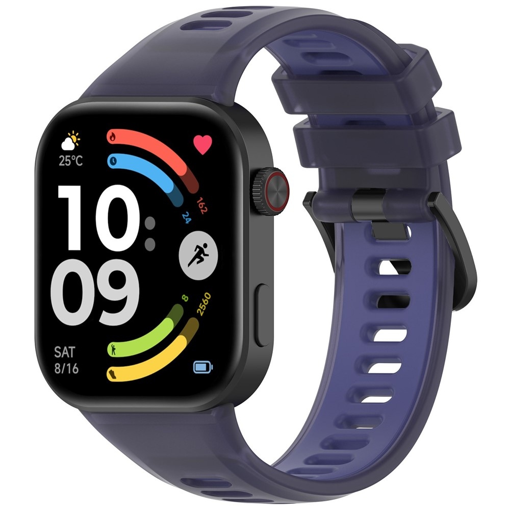 Jelly silikonový řemínek na Xiaomi Smart Band 10 Pro/9 Pro/8 Pro/Redmi Watch 6/5/4 - fialový