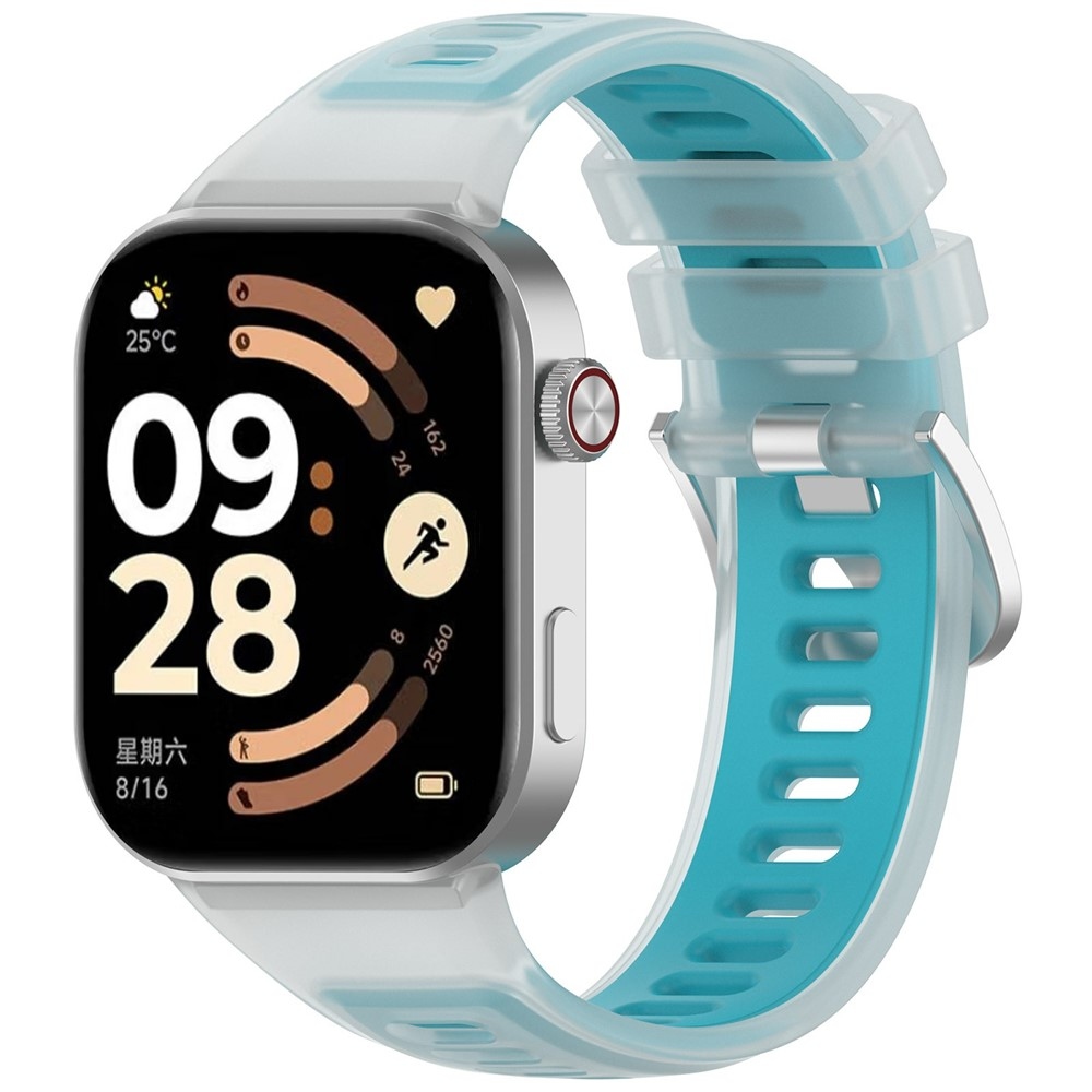 Jelly silikonový řemínek na Xiaomi Smart Band 10 Pro/9 Pro/8 Pro/Redmi Watch 6/5/4 - modrý