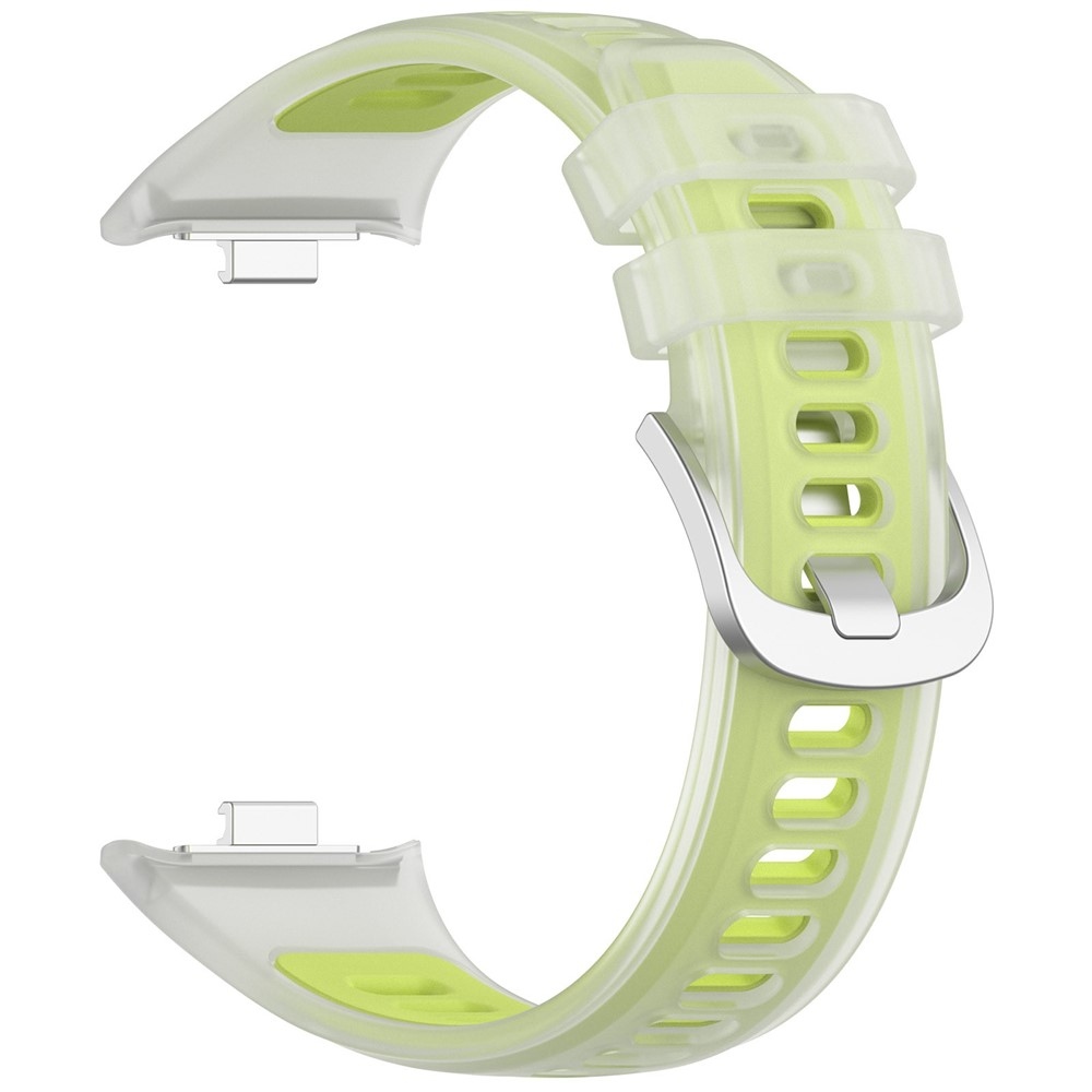 Jelly silikonový řemínek na Xiaomi Smart Band 10 Pro/9 Pro/8 Pro/Redmi Watch 6/5/4 - zelený