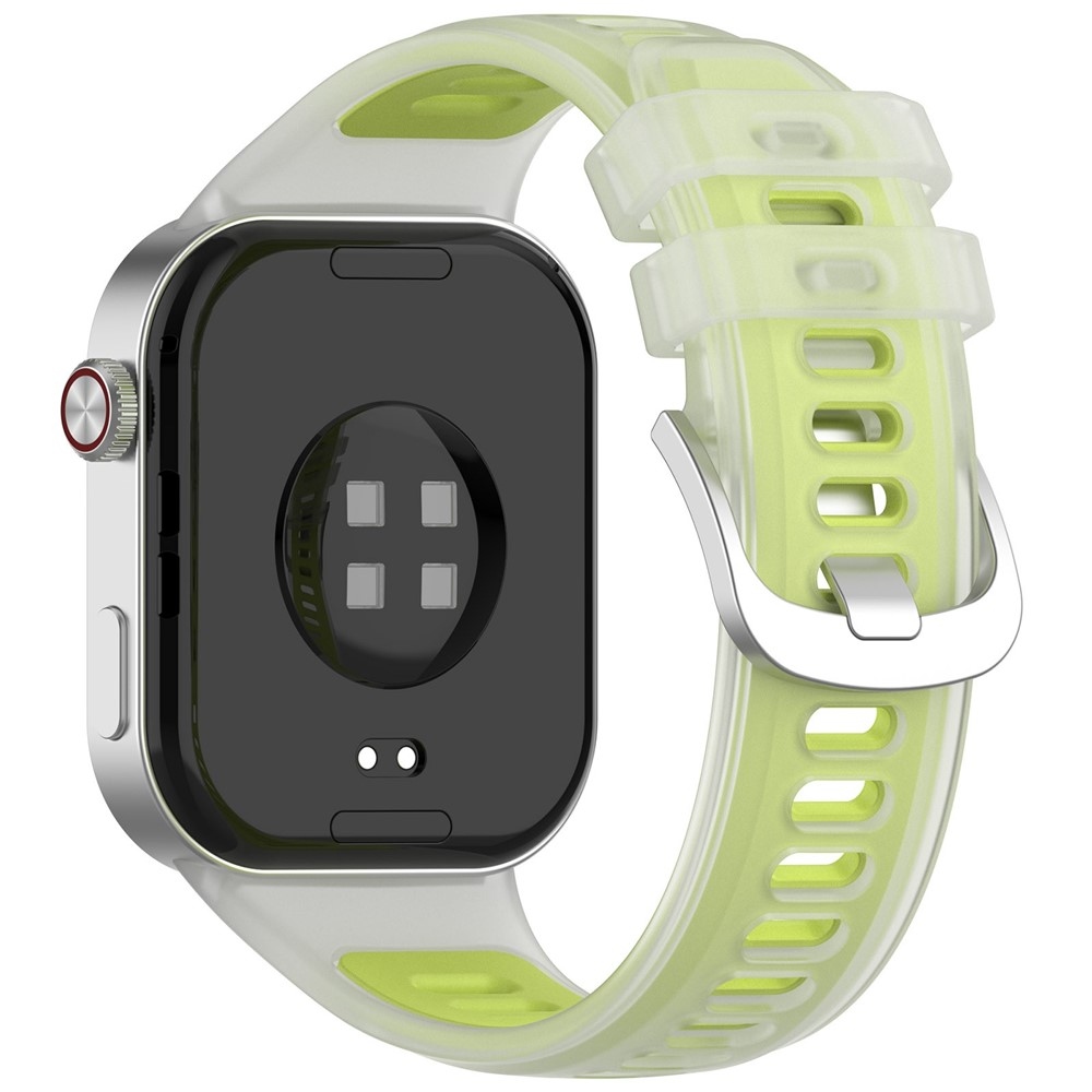 Jelly silikonový řemínek na Xiaomi Smart Band 10 Pro/9 Pro/8 Pro/Redmi Watch 6/5/4 - zelený