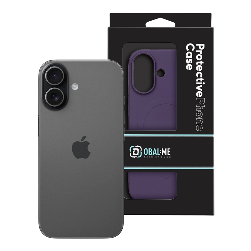 OBAL:ME MagNetix Sculpt Kryt pro Apple iPhone 17 Plum Purple