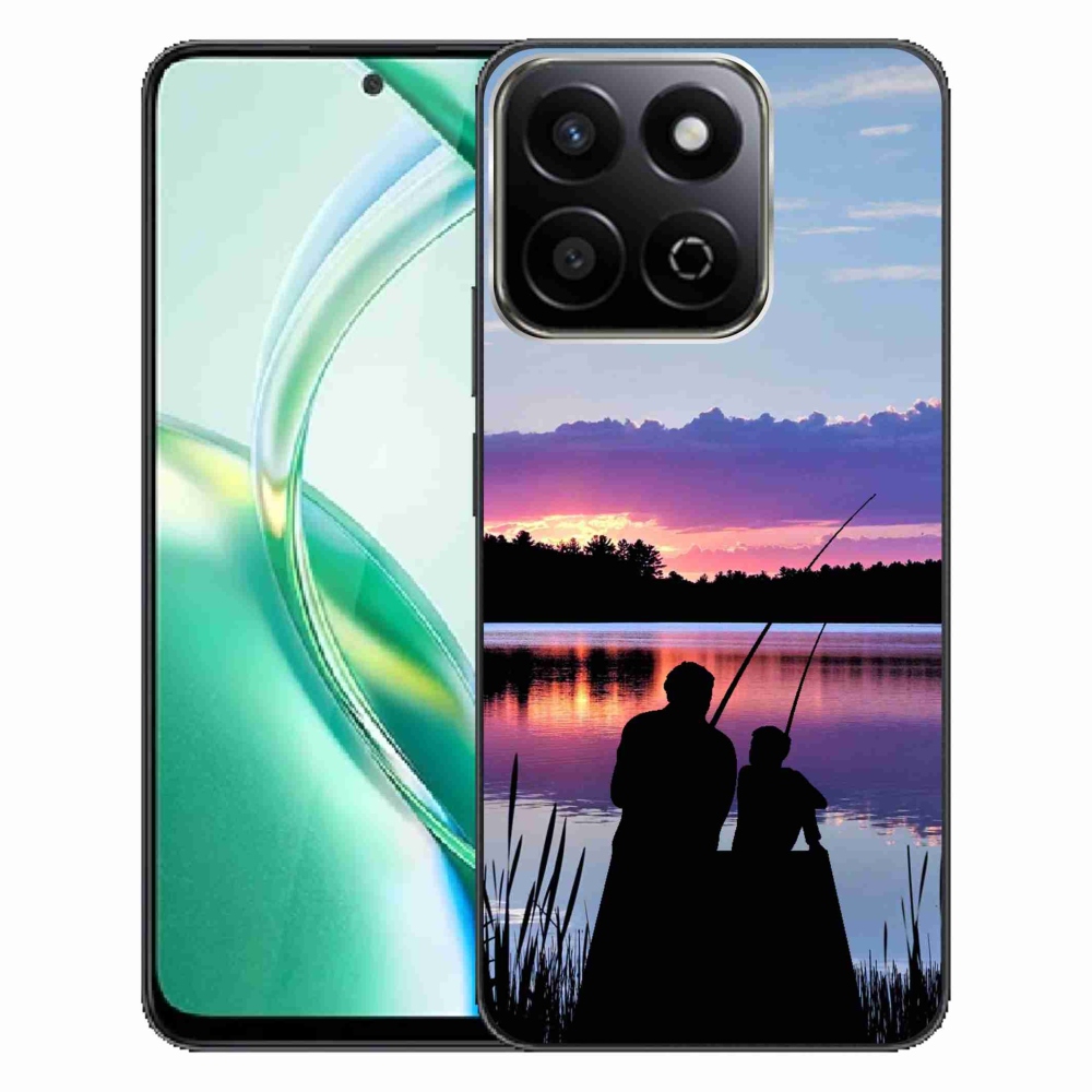 Gelový kryt mmCase na Honor 200 Smart 5G - rybaření 2