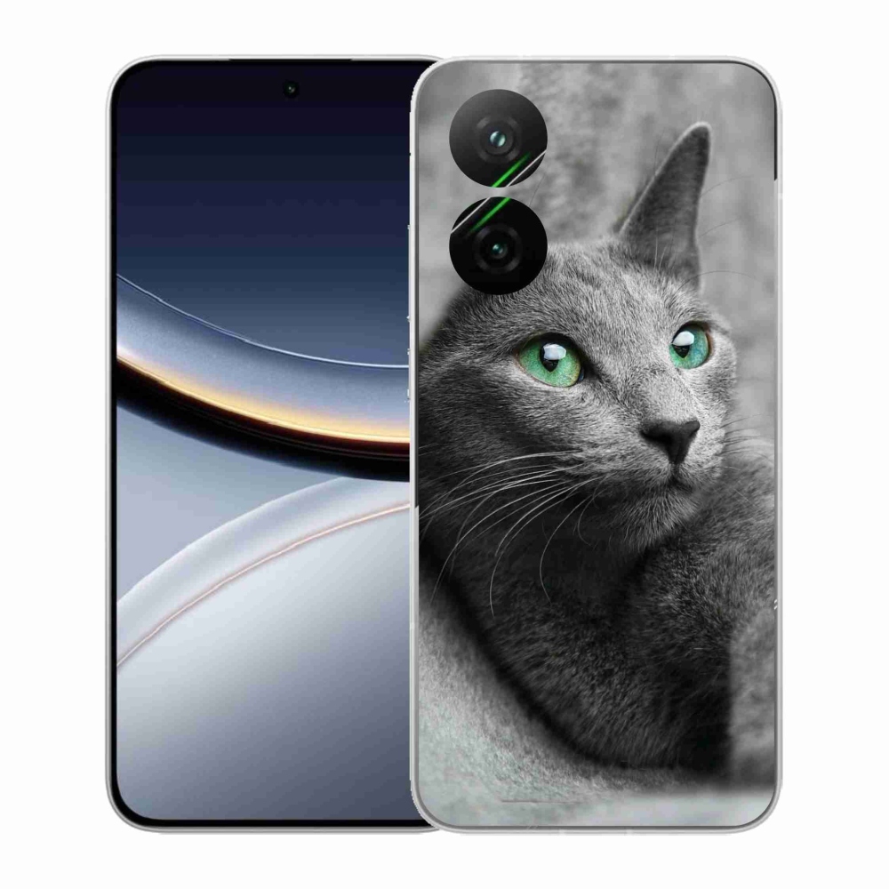 Gelový kryt mmCase na Xiaomi Poco F7 5G - kočka 2