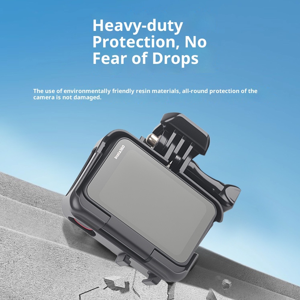 Lehký ochranný rám s rychloupínací základnou pro Insta360 GO Ultra