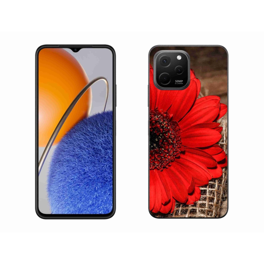 Gelový kryt mmCase na Huawei Nova Y61 - gerbera