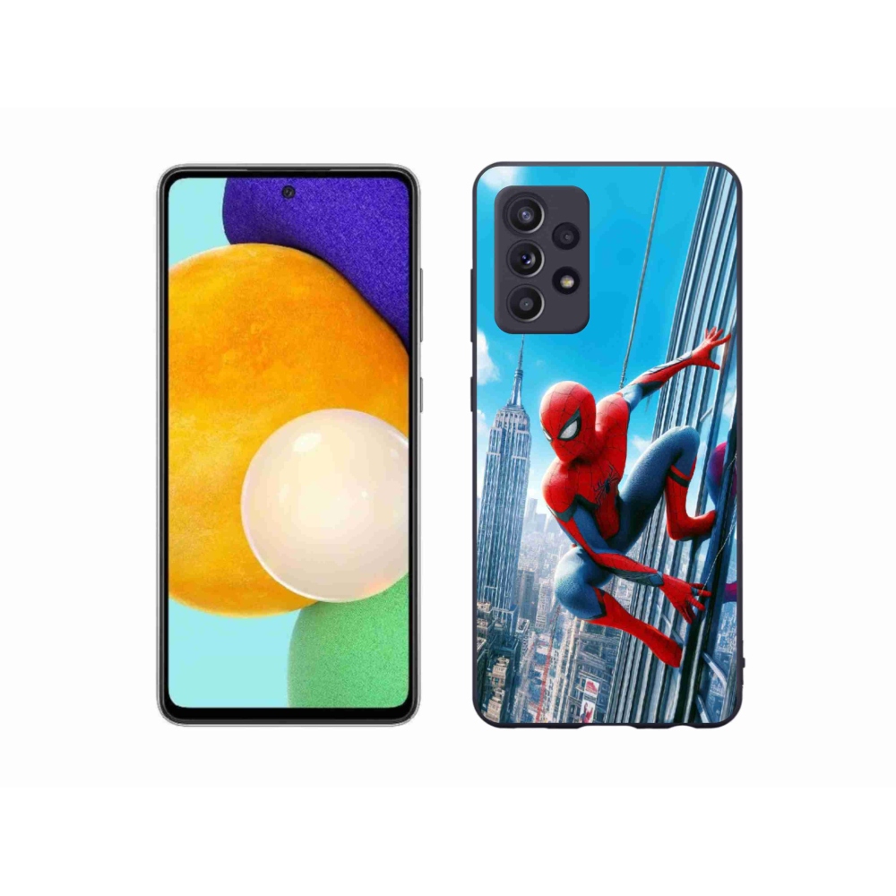 Gelový kryt mmCase na Samsung Galaxy A52/A52 5G - spiderman