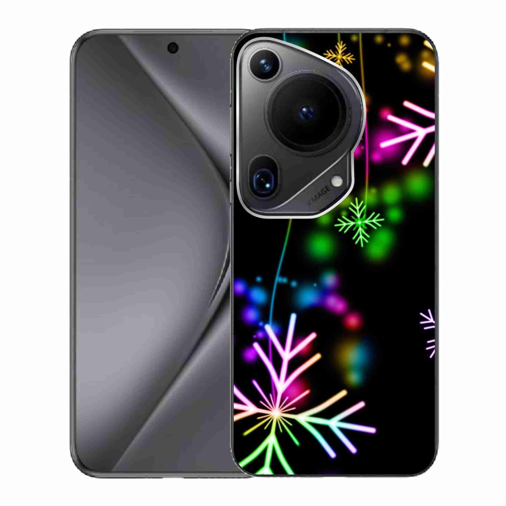 Gelový kryt mmCase na Huawei Pura 70 Ultra - barevné vločky